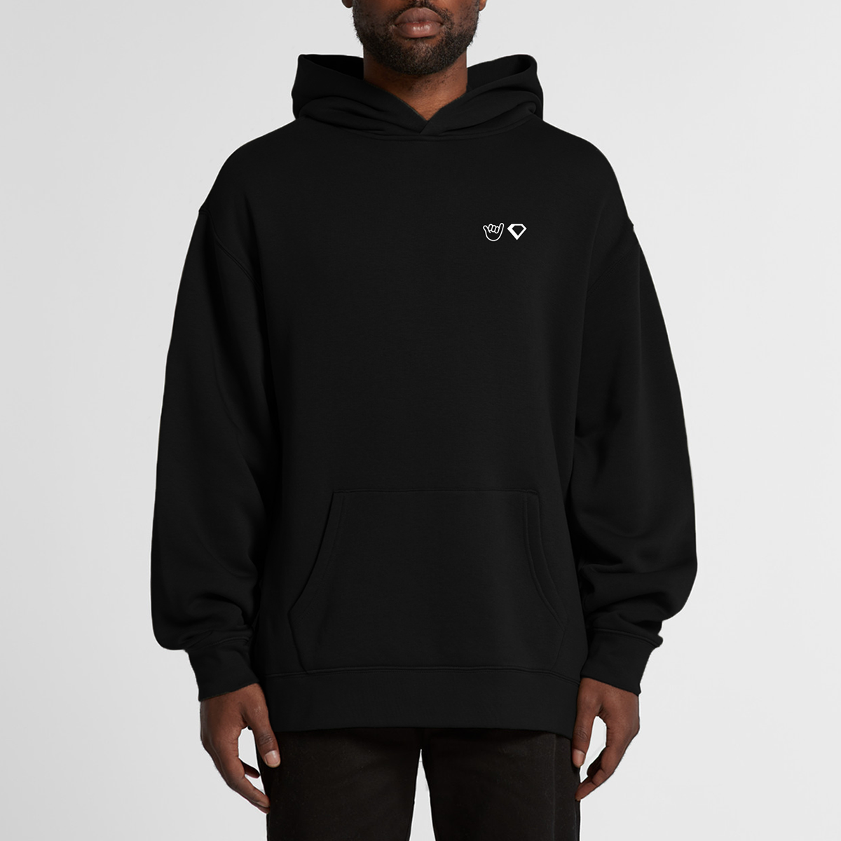 SuperRare Hoodie Black