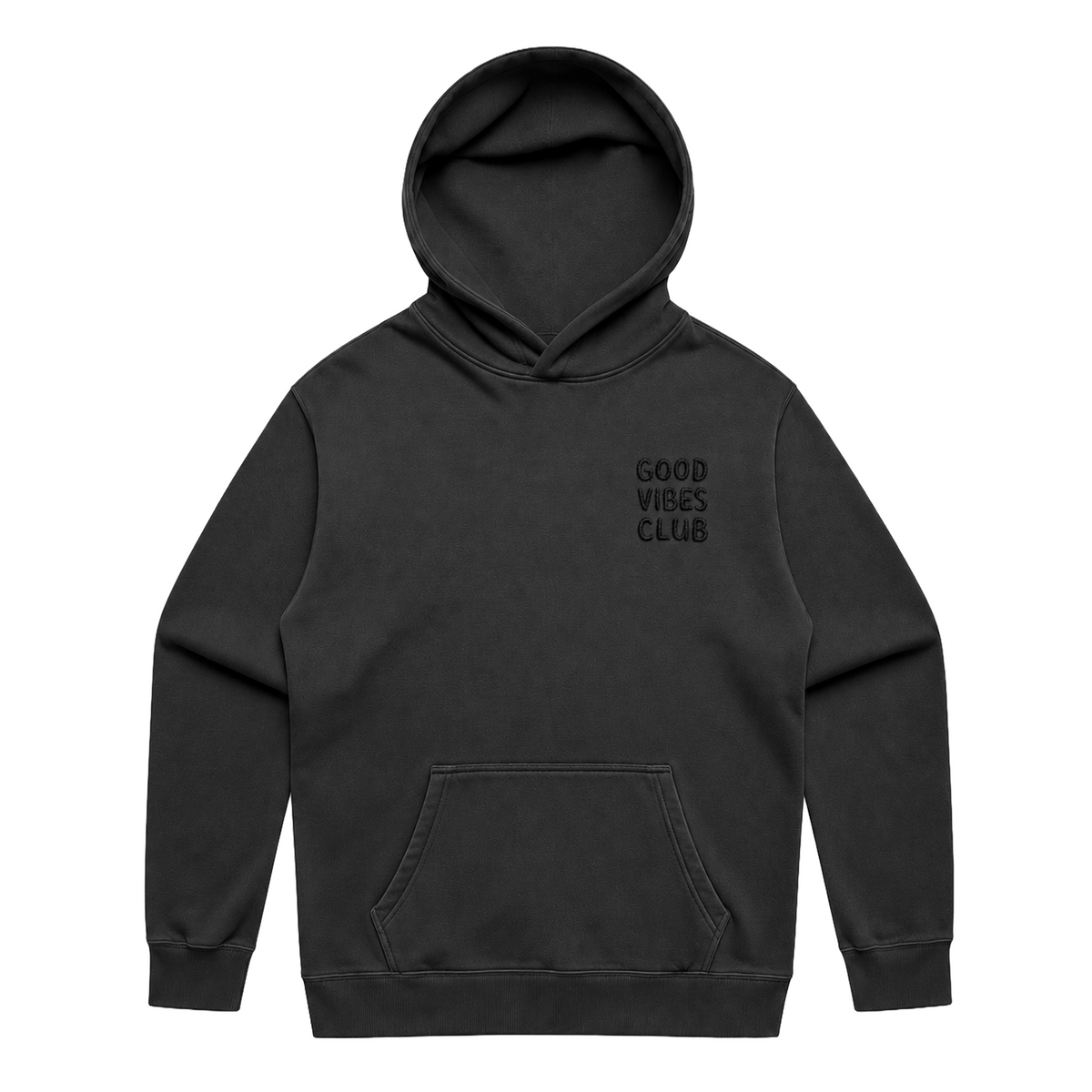 Club Hoodie - Faded Black