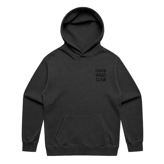 Club Hoodie - Faded Black